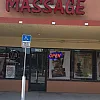 Happy foot massage photo